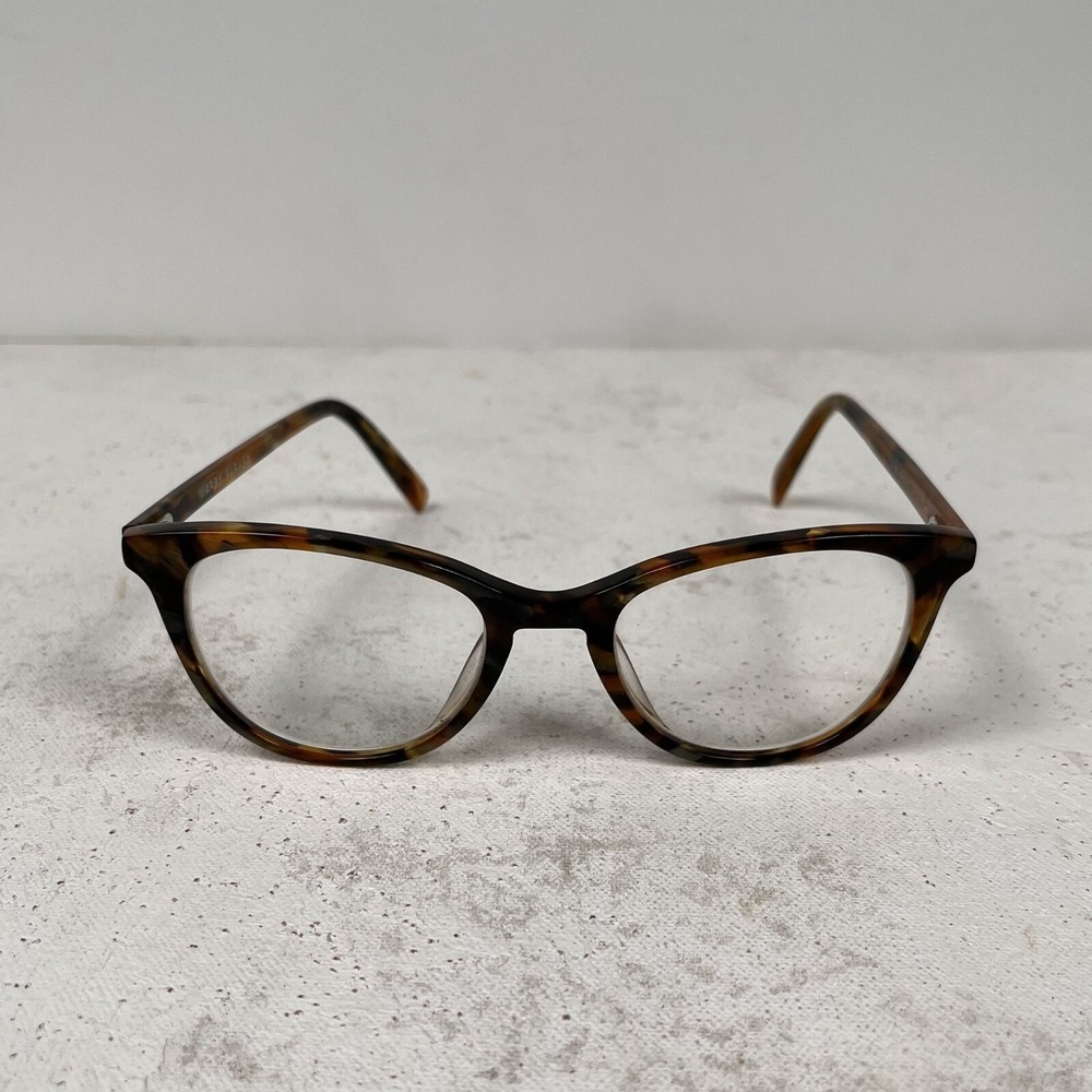 Warby Parker Madeleine M Cat Eye Tortoise Glasses 50-19-140 FRAMES ONLY